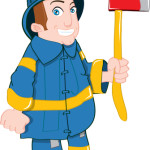 A Fireman with an Axe